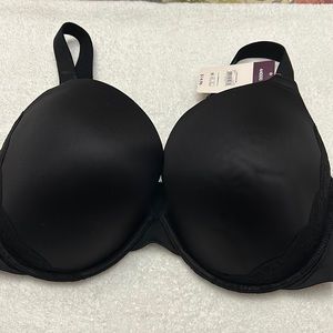 44DDD Lifting Plunge Bra Secret Treasures Black